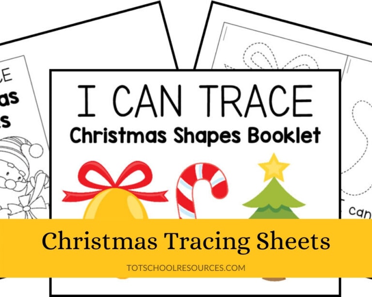 Christmas tracing sheets