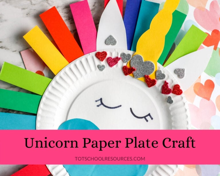 Easy Lamb Paper Plate Craft {Printable Template} - totschoolresources.com