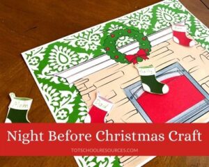 Twas the night before Christmas craft