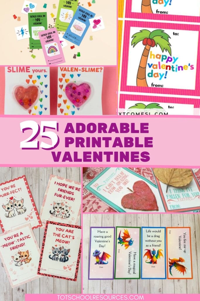 Free Printable Valentine Cards Perfect For Teens and Tweens