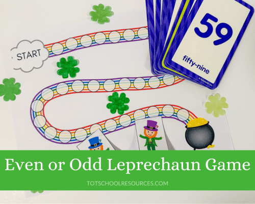 Even or Odd Leprechaun (St. Patrick’s Day Math Game)