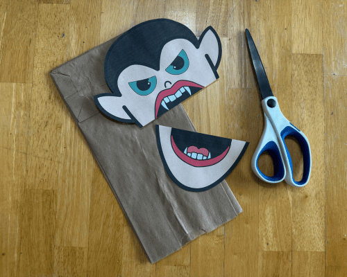 cutting out the pieces