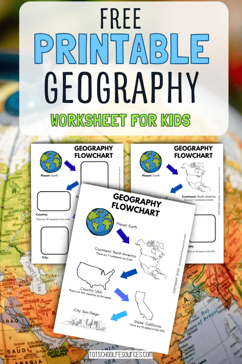 printable geography worksheets with globe background