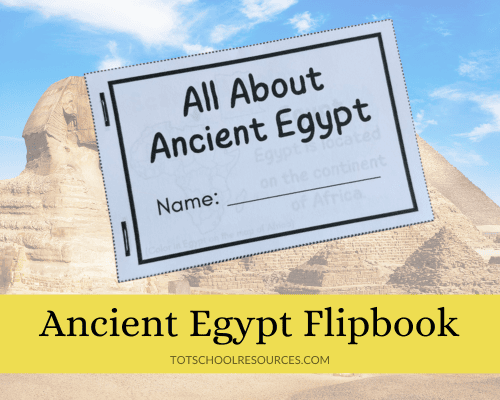 Ancient Egypt Facts for Kids {printable Flip-Book}