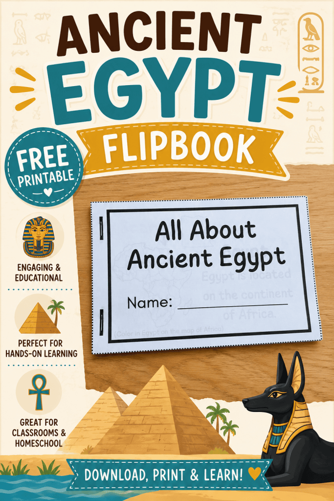 ancient egypt flipbook pin image